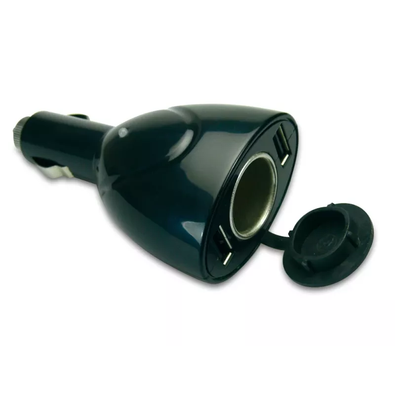 Sandberg caricabatterie da auto USB 3in1, auto, accendisigari, 5 V, nero