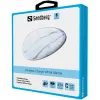 Sandberg Wireless Charger White Marble, USB, ricarica wireless, PowerIQ, 1 m, nero, bianco