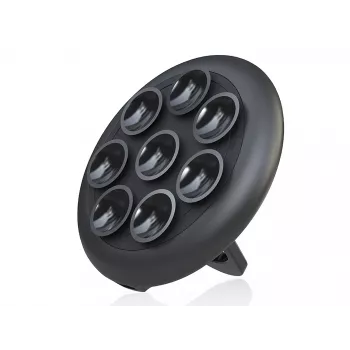 Sandberg Wireless Charger Suction Ring, interno, esterno, USB, ricarica wireless, PowerIQ, nero