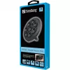 Sandberg Wireless Charger Suction Ring, interno, esterno, USB, ricarica wireless, PowerIQ, nero