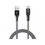 Sandberg cavo Survivor USB-C—USB-A 1 m, 1 m, USB A, USB C, USB 2.0, nero, grigio