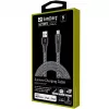 Sandberg cavo Survivor Lightning 2 m, 2 m, Lightning, USB A, connettore maschio, connettore maschio, nero, grigio