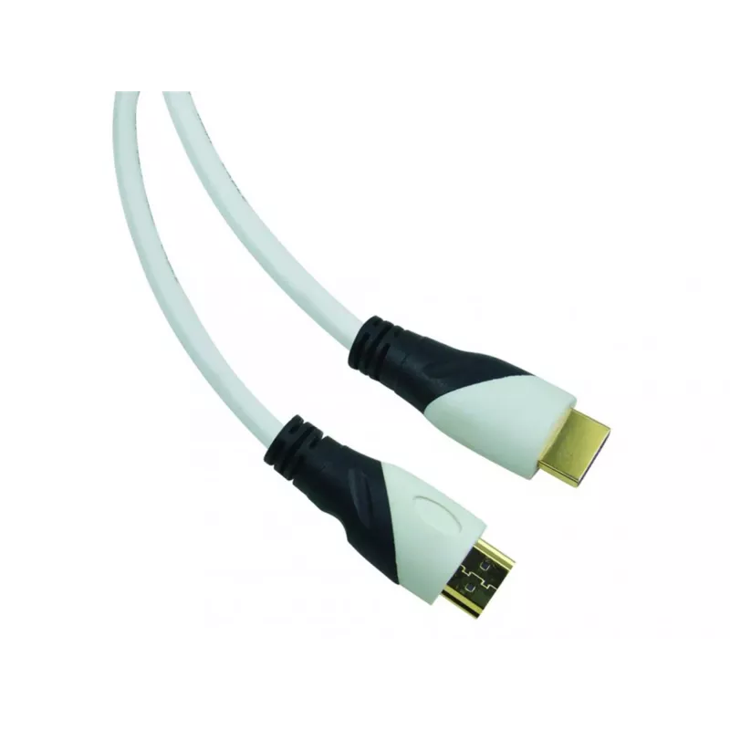 Sandberg HDMI 1.4 19M-19M, 1m, 1 m, HDMI tipo A (standard), HDMI tipo A (standard), nero, bianco