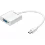 Sandberg adattatore Mini DisplayPort>VGA, Mini DisplayPort, VGA (D-Sub), connettore maschio, connettore femmina, 1920 x 1080 pixel, 1920 x 1080 (HD 1080)