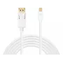 Sandberg DP-MiniDP 1.2 4K M-M 2m, 2 m, DisplayPort, Mini DisplayPort, connettore maschio, connettore maschio, bianco