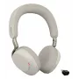 Jabra Evolve3 75 MS Link390c cuffie con microfono, Warm Grey