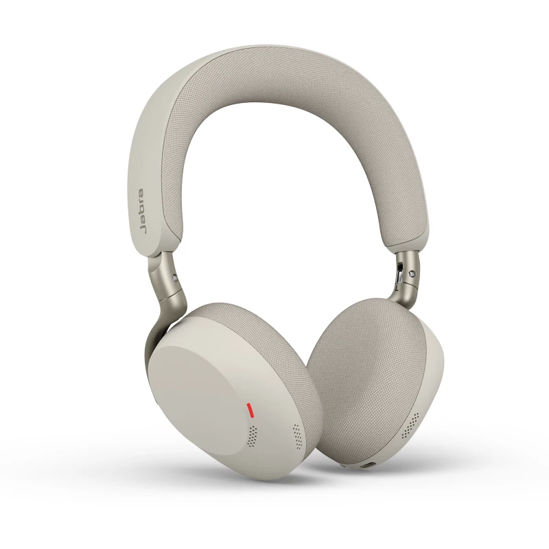 Jabra Evolve3 75 MS Link390c cuffie con microfono, Warm Grey
