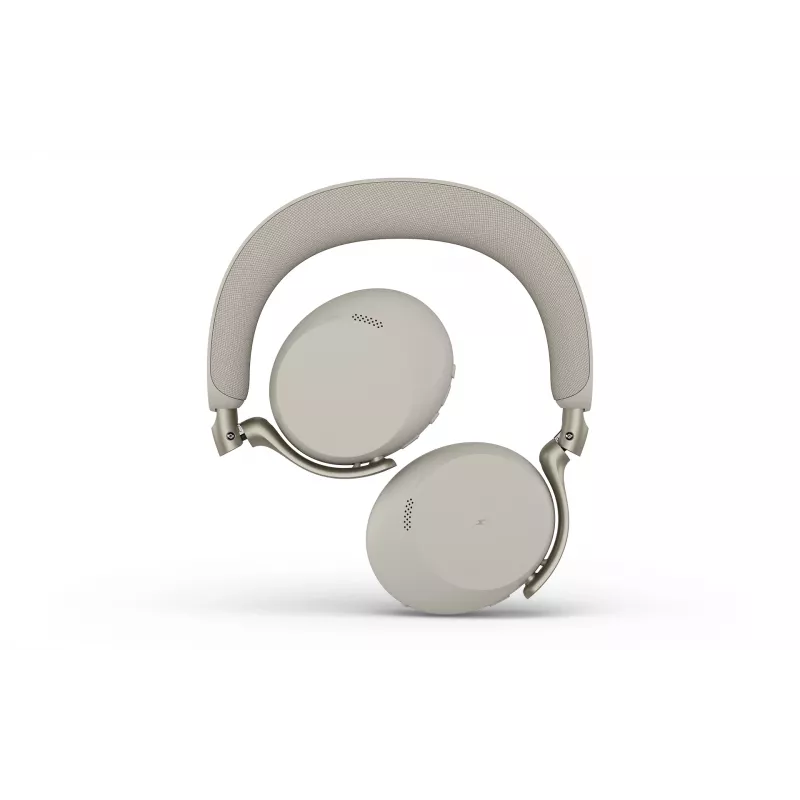 Jabra Evolve3 75 MS Link390c cuffie con microfono, Warm Grey