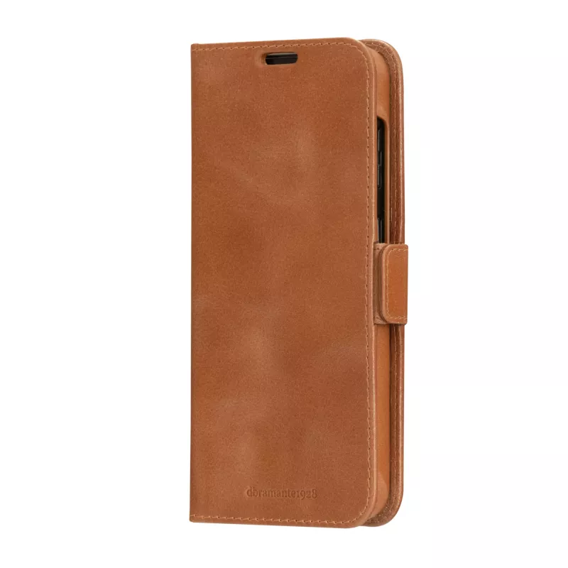 Custodia folio dbramante1928 Lynge per Samsung Galaxy S23+ — Tan, 3 scomparti per carte, compatibile con schermo da 6,6 pollici