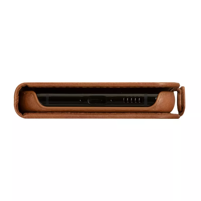 Custodia folio dbramante1928 Lynge per Samsung Galaxy S23+ — Tan, 3 scomparti per carte, compatibile con schermo da 6,6 pollici