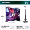 Hisense 85E7S PRO TV 2,16 m (85 pollici) UHD+ Smart-TV Wi-Fi nero 400 cd/m²