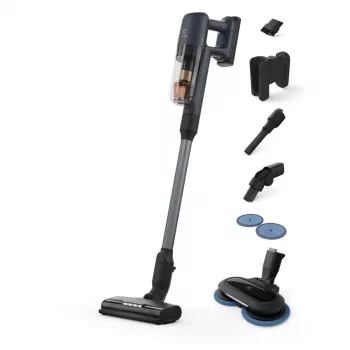 Electrolux EP71B14WET scopa elettrica a bastone batteria a secco senza sacchetto 0,3 l blu 4 Ah