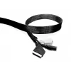 Multibrackets M guaina per cavi a rullo nero 40 mm L 50 m