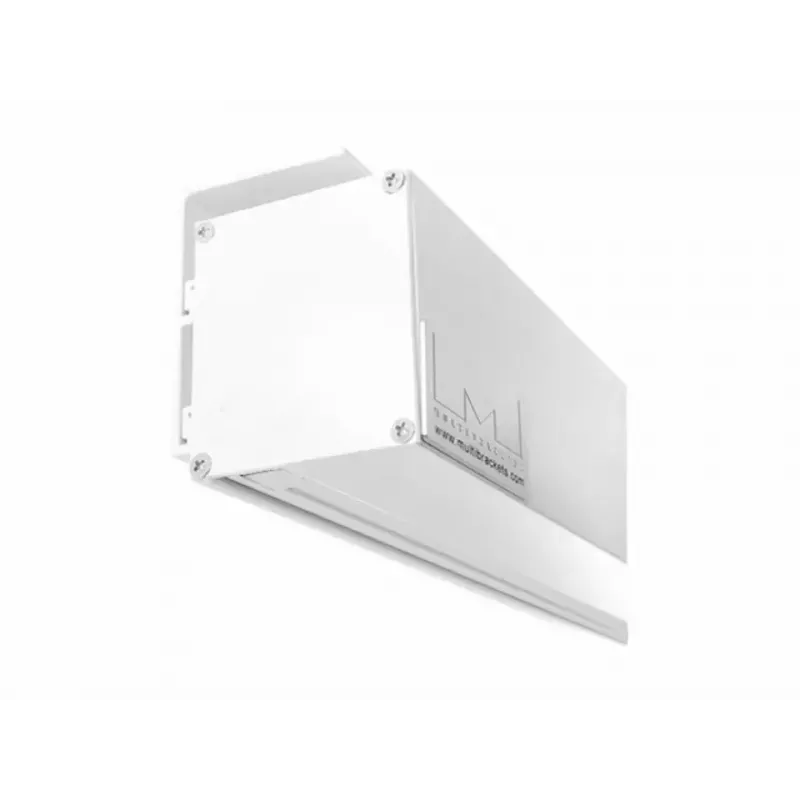 Schermo di proiezione motorizzato MULTIBRACKETS M 16:10 90 inch (visibile 193,9×121,2 cm) bianco opaco, nero/bianco