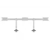 Base a passacavo Multibrackets M Desktopmount per supporti monitor singolo/doppio/triplo nero modello