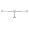 Base a passacavo Multibrackets M Desktopmount per supporti monitor singolo/doppio/triplo nero modello