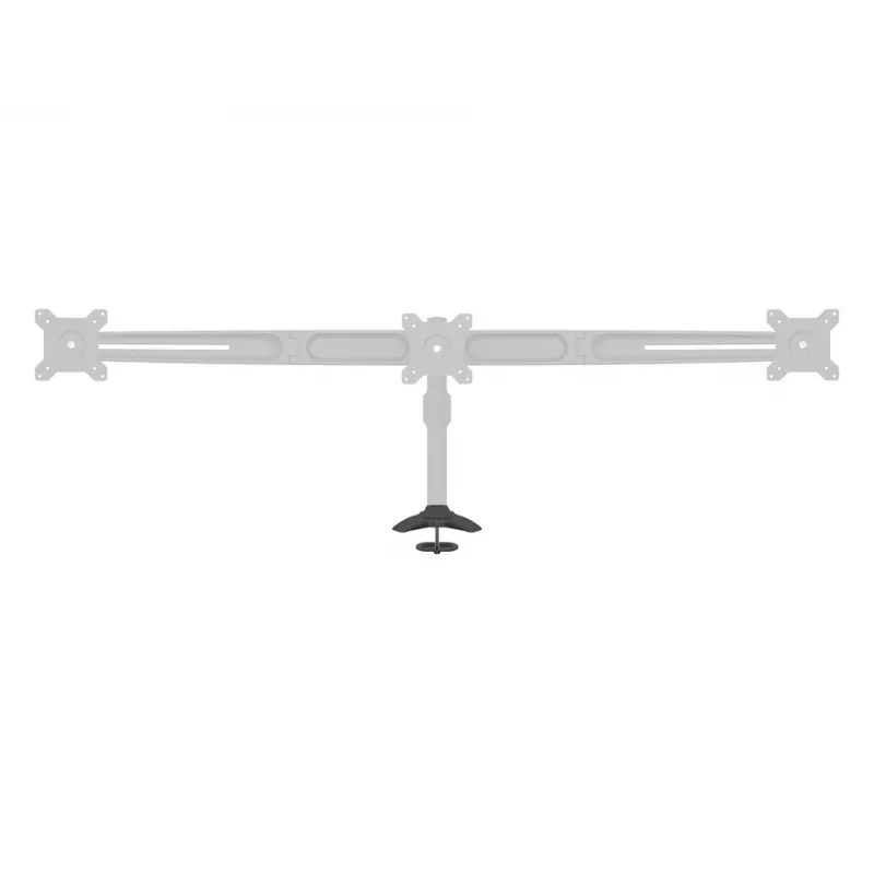 Base a passacavo Multibrackets M Desktopmount per supporti monitor singolo/doppio/triplo nero modello