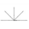 Multibrackets M Universal Swing Arm 180 Degrees Large nero 75 kg 48-69