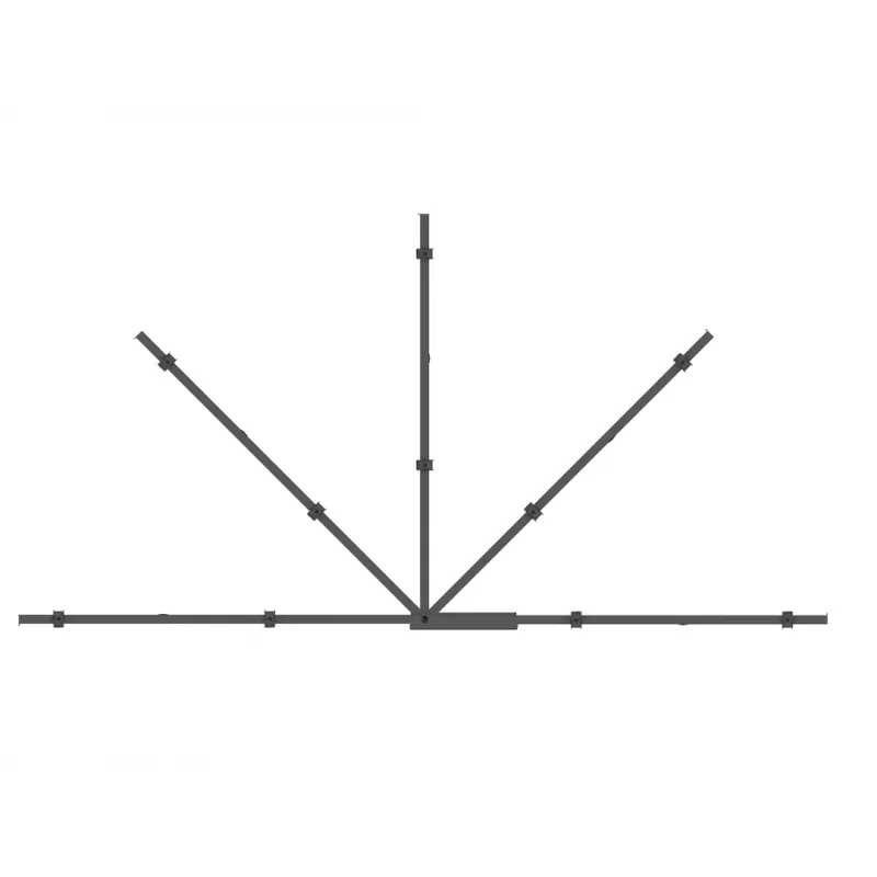 Multibrackets M Universal Swing Arm 180 Degrees Large nero 75 kg 48-69