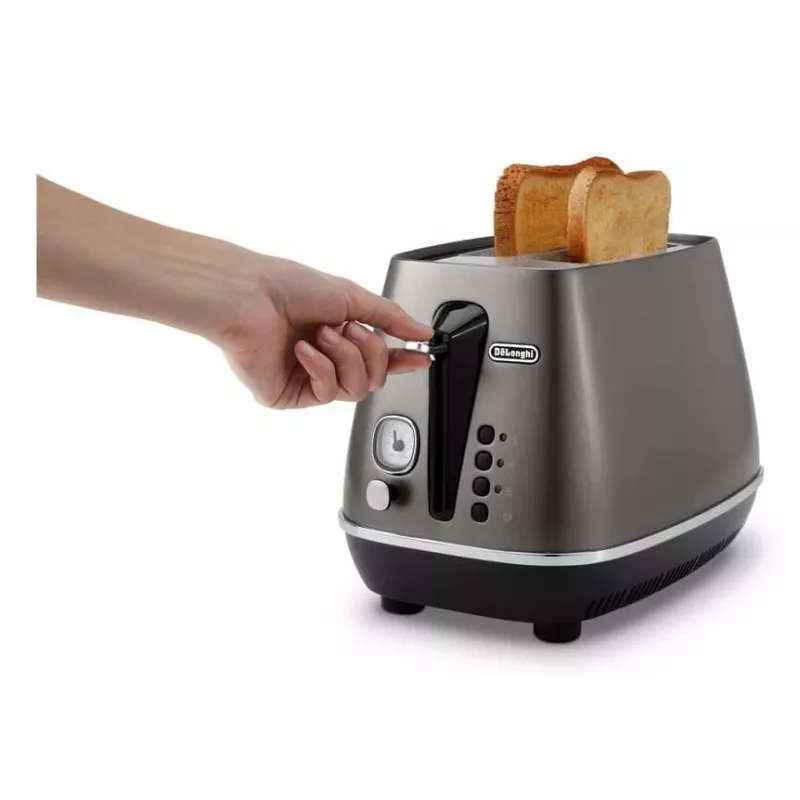 De’Longhi CTIN2103.TB tostapane 2 fette 900 W nero