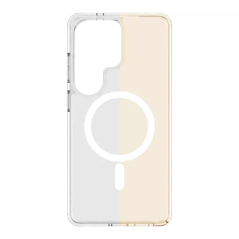 Cellularline Clear Mag - Galaxy S26 Ultra custodia trasparente ultraresistente con bordo in gomma, compatibile con l'ecosistema Qi2 e accessori magnetici, trattata contro l'ingiallimento.