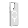 Cellularline Clear Mag - Galaxy S26 Ultra custodia trasparente ultraresistente con bordo in gomma, compatibile con l'ecosistema Qi2 e accessori magnetici, trattata contro l'ingiallimento.