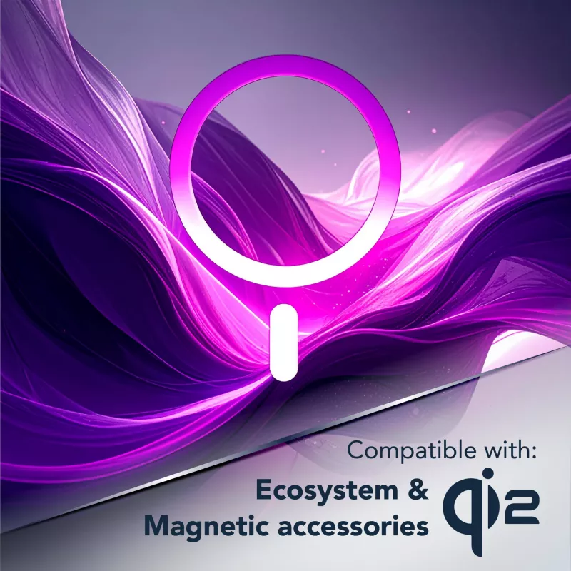 Cellularline Clear Mag - Galaxy S26 Ultra custodia trasparente ultraresistente con bordo in gomma, compatibile con l'ecosistema Qi2 e accessori magnetici, trattata contro l'ingiallimento.