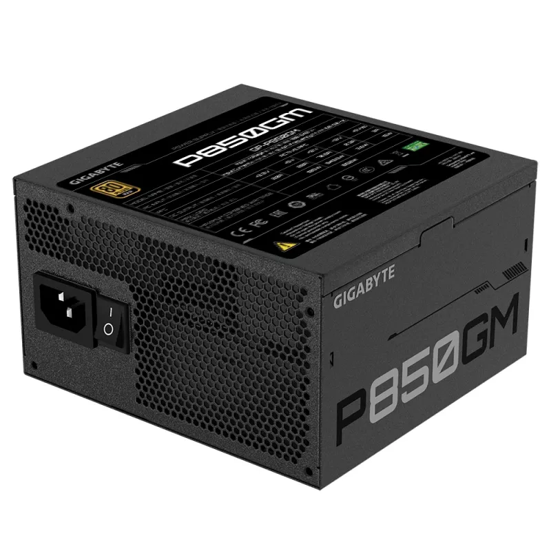 GIGABYTE P850GM alimentatore 850 W 20+4 Pin ATX ATX nero