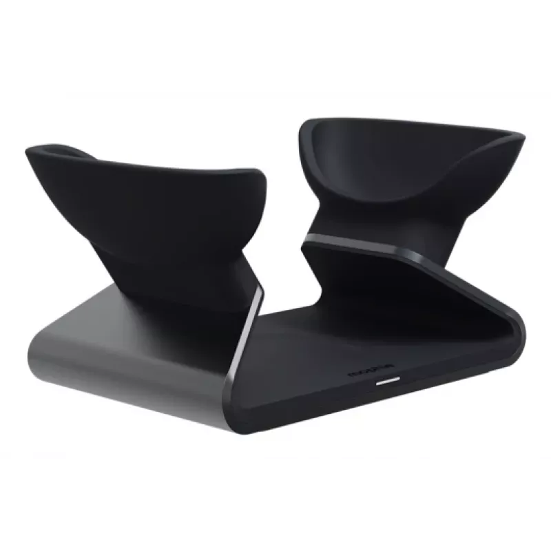 mophie AirPods Max stazione di ricarica, interno, USB, ricarica wireless, nera