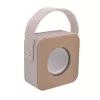 Mars Gaming MS-ECO altoparlante Bluetooth 5.1 ecologico in materiale organico paglia di grano e bambù dimensioni compatte