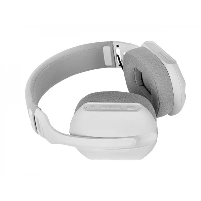 Mars Gaming MHW-PROW headset con filo e wireless archetto USB Type-C Bluetooth bianco