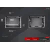 Case per computer Mars Gaming MCXPS mATX ultra-compatto nero