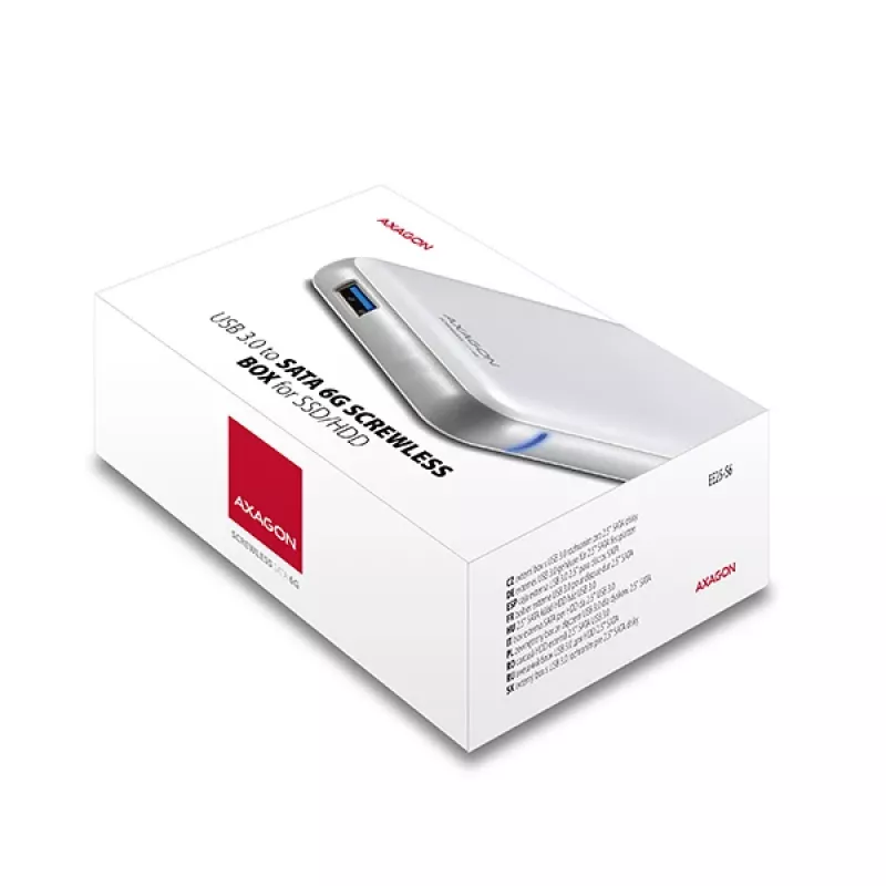 AXAGON EE25-S6 - case HDD / SSD - 2.5