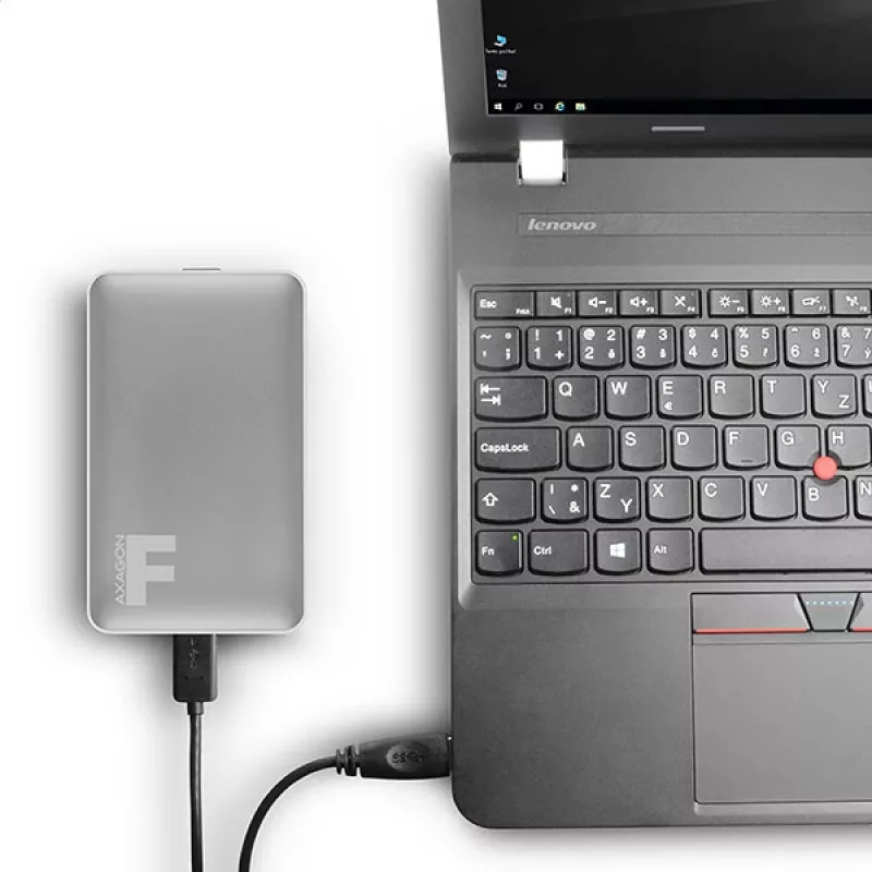 AXAGON EE25-F6G - case HDD / SSD - 2.5 inch - SATA - Serial ATA II - Serial ATA III - 5 Gbit/s - connettività USB - grigio
