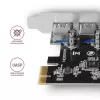 Axagon PCEU-430VL schede/adattatori di interfaccia interni USB 3.2 Gen 1 (3.1 Gen 1)