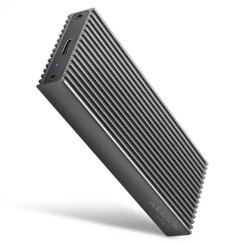 AXAGON EEM2-XR - cover - metallo - argento - M.2 - qualsiasi marca - 112 mm