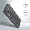 AXAGON EEM2-XR - cover - metallo - argento - M.2 - qualsiasi marca - 112 mm