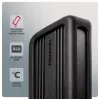 Axagon EEM2-40G case USB-C 40Gbps per SSD M.2 NVMe, alluminio ARMORED