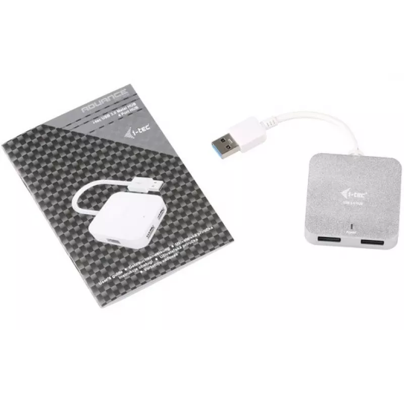 i-tec HUB passivo USB 3.0 in metallo 4 porte