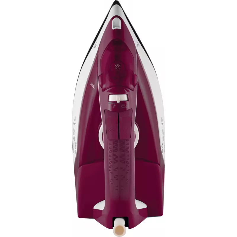 Beko SIM3126R ferro da stiro a vapore piastra ceramica 2600 W rosso