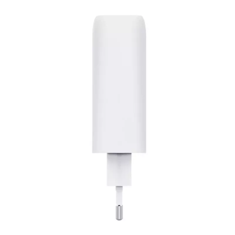 Caricabatterie TRUST Maxo 100W 2-Port USB-C GaN — 100 W, 2x USB-C, 20 V max, AC, interno, cavo 2 m, bianco