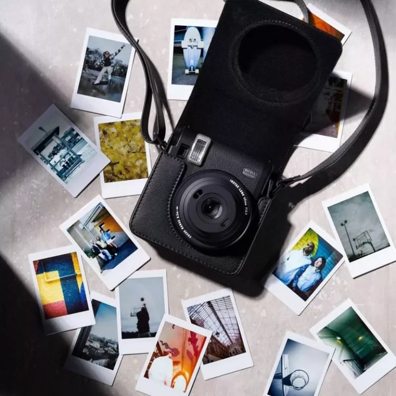 Custodia donna Fujifilm 70100162646 nero tracolla Instax mini 99