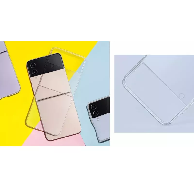 Custodia per cellulare Samsung EF-QF721CTEGWW copertura trasparente