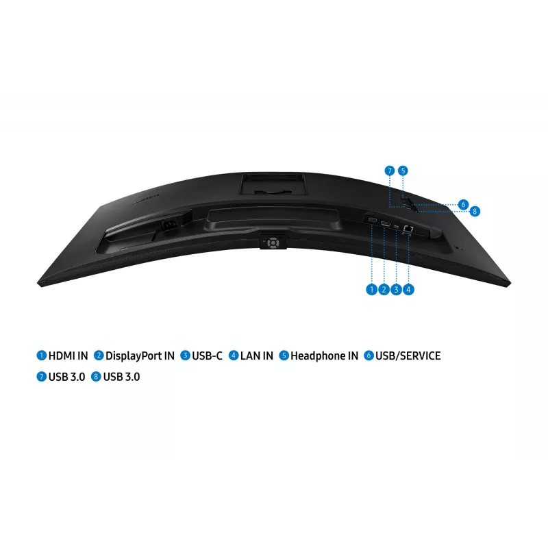 Monitor per computer Samsung S65UA 86,4 cm (34 pollici) 3440 x 1440 pixel UltraWide Quad HD LCD nero