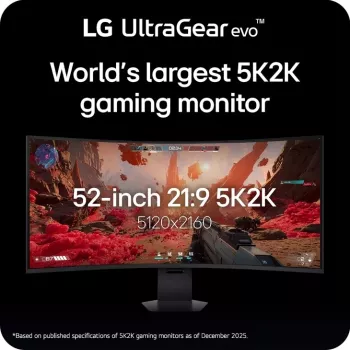 Monitor per computer LG 52G930B-B.AEU 132,1 cm (52 pollici) 5120 x 2160 pixel nero
