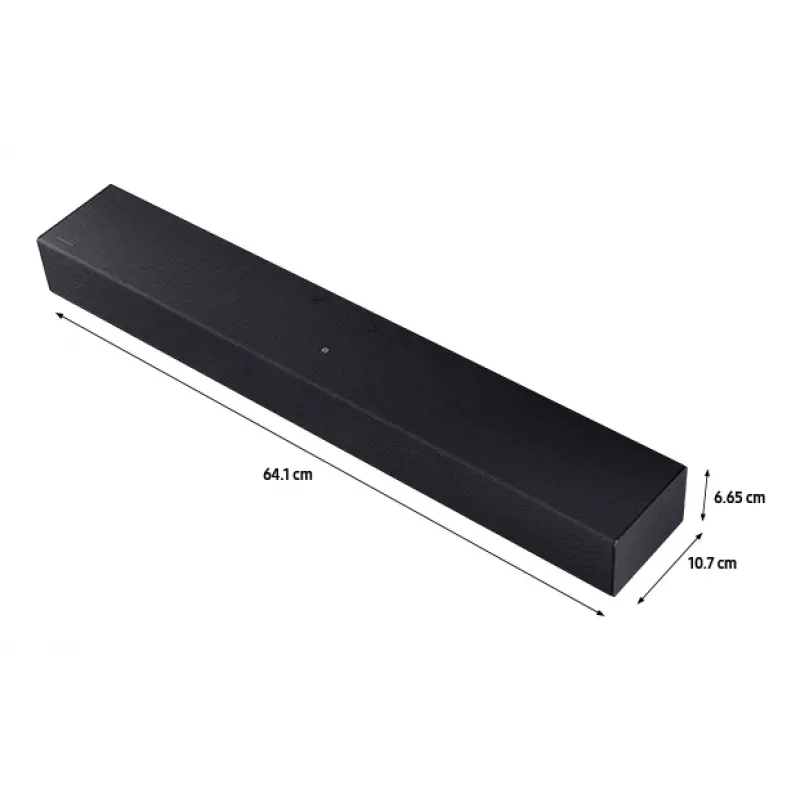 Soundbar Samsung C-Series HW-B400F/XN altoparlante nero, titanio 2.0 canali 40 W