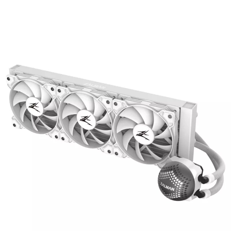 Zalman ALPHA36 White dissipatore liquido CPU radiatore 360 mm 3 ventole da 120 mm pompa ARGB dissipatore liquido all-in-one dual processor 12 cm