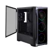 Zalman Z8 TG ATX Mid Tower case per PC, ventole ARGB x3, T/G Midi Tower nero