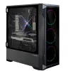 Zalman Z8 TG ATX Mid Tower case per PC, ventole ARGB x3, T/G Midi Tower nero