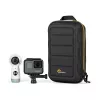Borsa per fotocamera Lowepro HARDSIDE CS 60 — custodia rigida, compatta, 140×85×227 mm, nero/arancione